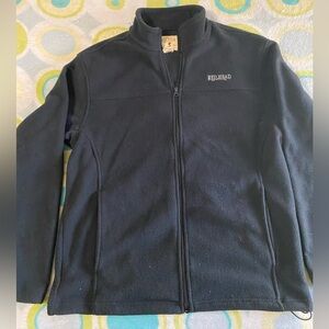 Redhead Brand Medium Black Zip Up Fleece - Like New